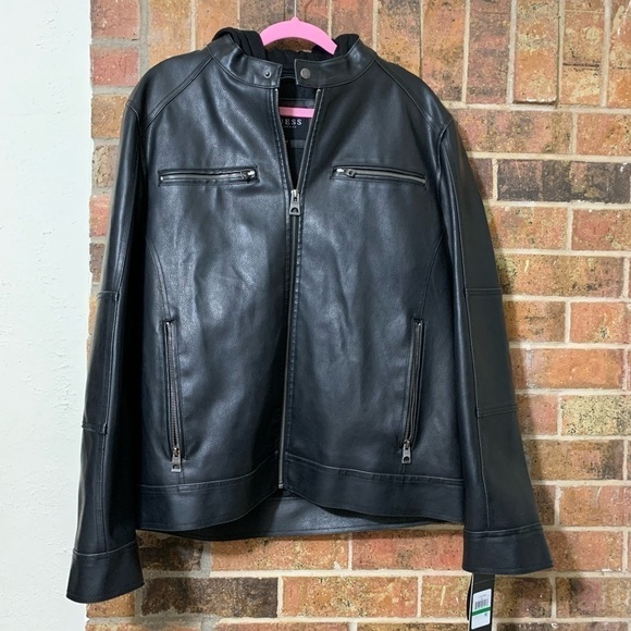Guess Other - NWT Guess Leather Jacket